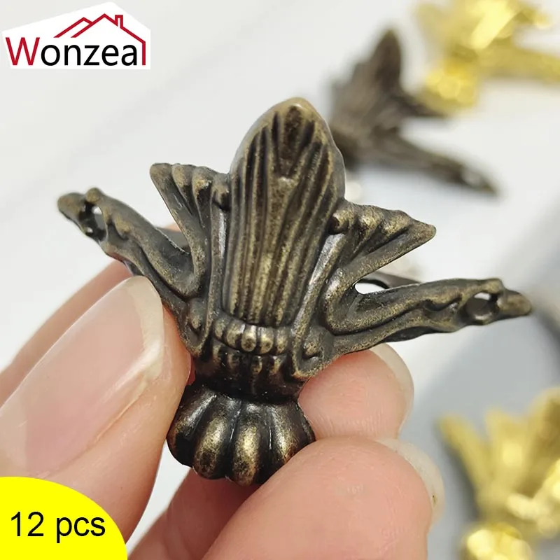 20 Uds. De Protector De Esquina De Muebles De Decoración De Caja De Gabinete De Oro Feliz Sencillez 20 Uds. De Protector De Esquina De Muebles De Decoración De Caja De Gabinete De Oro Feliz Sencillez