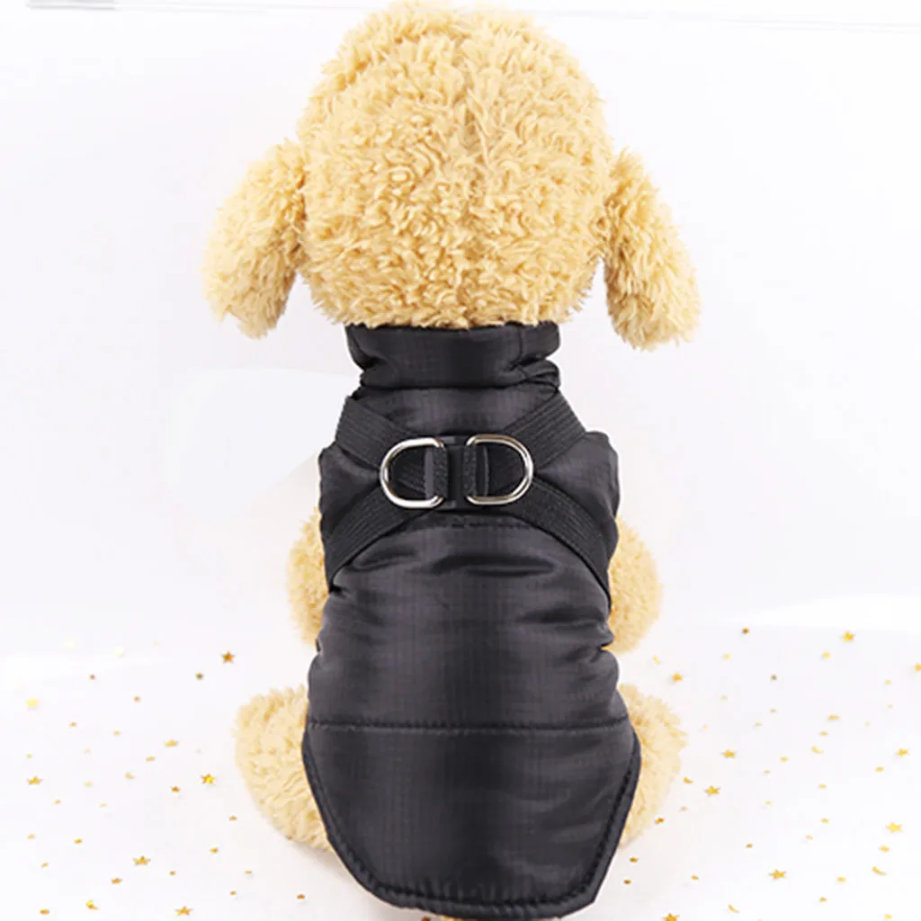 

2019 New Pet Dog Winter Warm Waterproof Cold Shirt Clothes Pet Cat Coat Vest