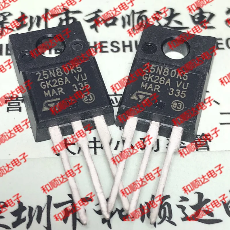 5 шт./25N80K5 STF25N80K5 TO-220F 800V 19.5A TO220F
