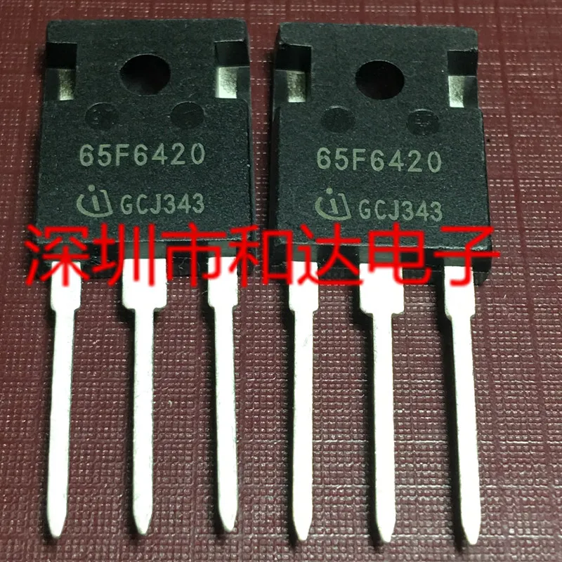 5 шт./лот IPW65R6420CFD 65F6420 TO-247