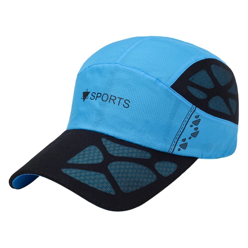 Summer golf sports Cap Women Men Mesh Breathable Snapback Cap Unisex Adjustable Sport Hats Outdoor Sports Sunshade Cap - Цвет: QL