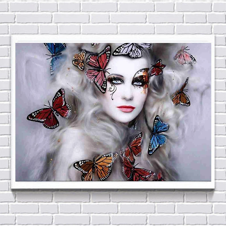 D Diamond Painting Kit Cross Stitch Full Dril, Diamond Embroidery Lilo & Stitch And The Dragon Picture For Home Decor Grifts