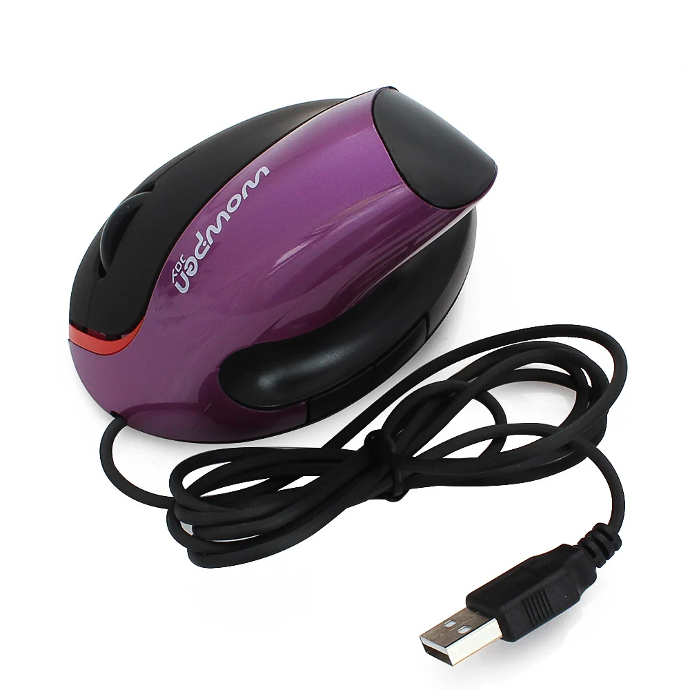 USB chyi Проводная эргономичная Вертикальная мышь оптическая компьютерная мышь 1600 dpi правая Ручная вертикальная здоровая мышь с коврик для мыши для ноутбука