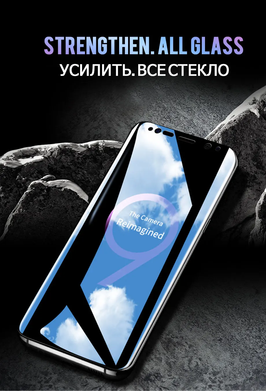 20D полное изогнутое закаленное стекло для samsung galaxy S10 S9 S8 Plus S7edg для samsung galaxy A10 A50 Защитная пленка для экрана