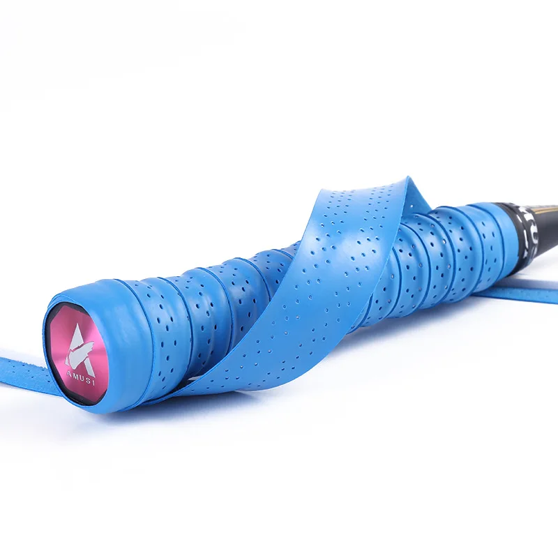 Racket Grip Tape 2 Pcs Tennis Racket Anti-Slip Absorb Sweat Band Outdoor Fishing Rod Winding Strap Sport Badminton Squash