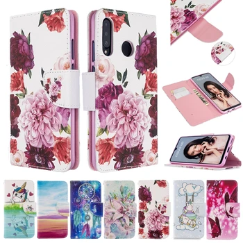 

P30Lite Flip Cover on for Funda Huawei P30 Lite P30 Pro Case Luxury 3D Wallet Magnetic Phone Case for Etui Huawei P30 Case Capa