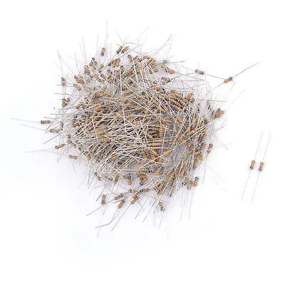 500x1/4 W 250V 6,8 K Ohm 6K8 осевой резистор из углеродистой пленки
