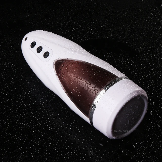 Male Automatic Tongue Licking Masturbation Cup 3D Real Vagina Texture Pussy Pocket 10 Vibration Modes Sex Machine Toys for Men 6