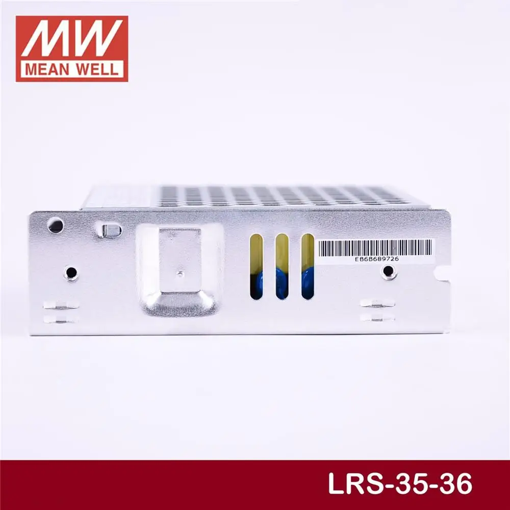 Бренд MEAN WELL представляет LRS-35-36 е-байка 36В 1A meanwell LRS-35 36V 36 Вт один Выход переключение Питание