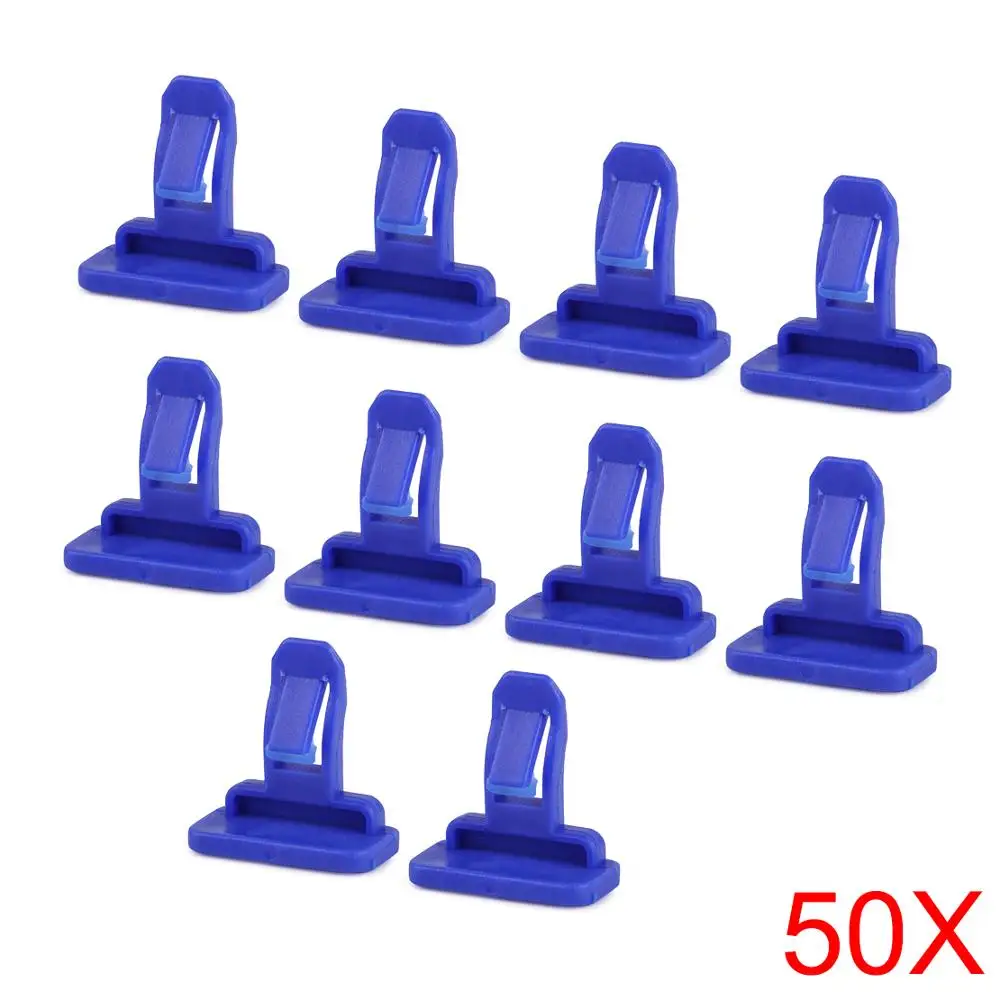 

50Pcs Nylon Flare Bumper Clips Retainer Fastener for Camry FJ Cruiser RAV 4 Tacoma 75392-04010 75392-35200 D214