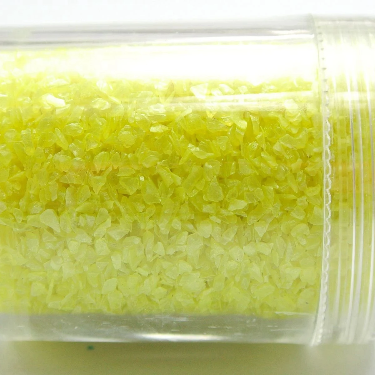 45 Gram Yellow Glass Crushed Chips Irregular Shape Nail Art Tips + Storage Box | Украшения и аксессуары