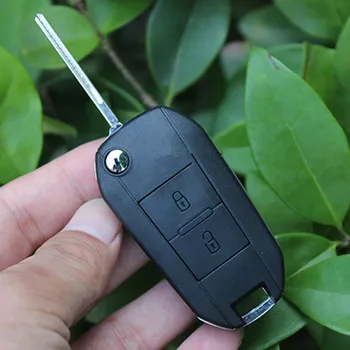 

DAKATU MODIFIED SHELL FOLDING FLIP REMOTE KEY CASE 2 BTN BUTTONS FOR PEUGEOT 307 206 205 405 106 Citroen C2 KEYLESS ENTRY REMOTE