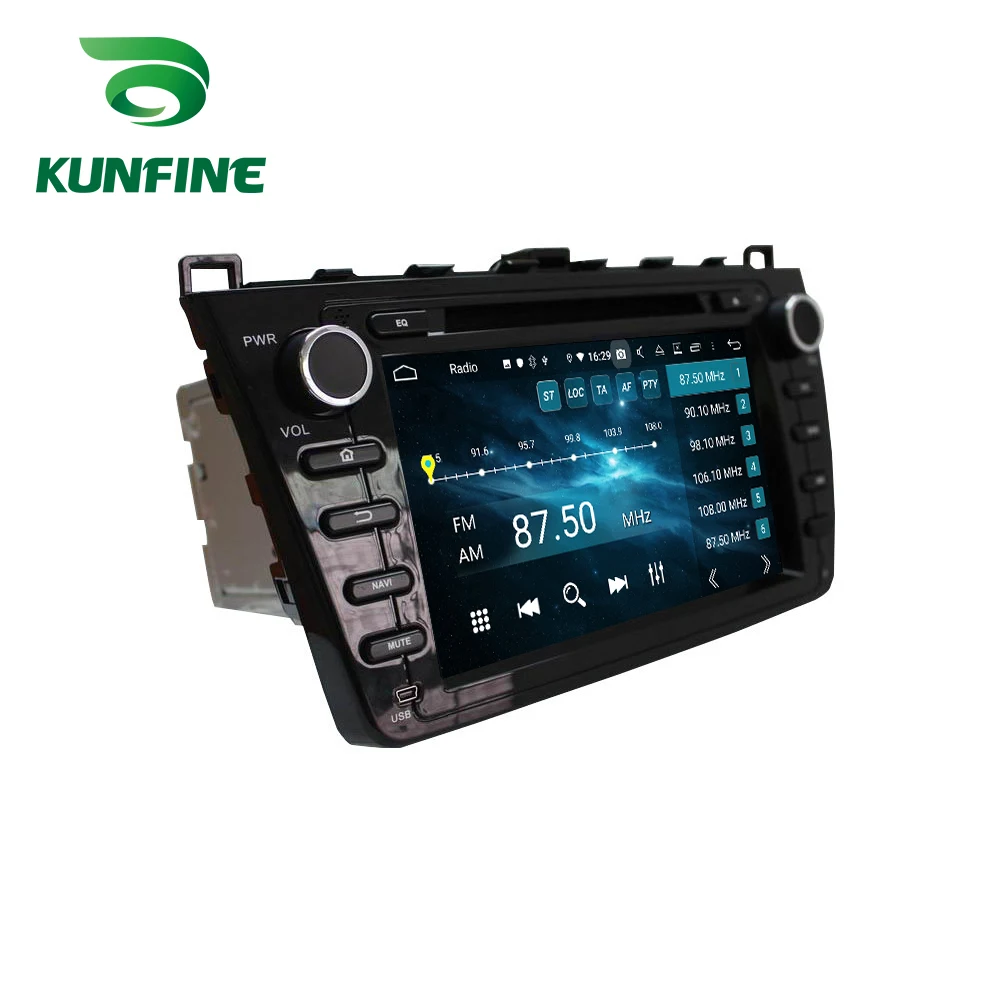 Cheap Android 9.0 Octa Core 4GB RAM 64GB ROM Car DVD GPS Navigation Multimedia Player Car Stereo for Mazda 6 2008-2012 Radio 6