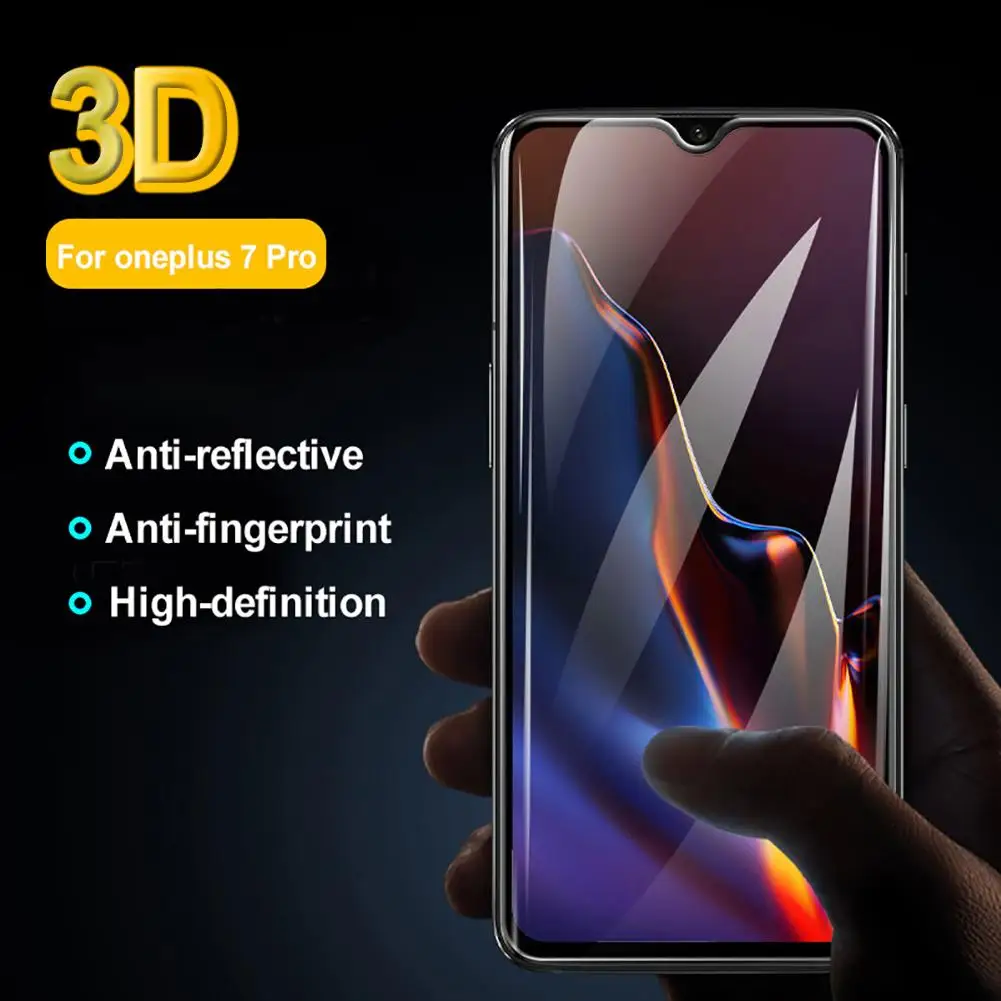 Прозрачная защитная пленка для экрана из закаленного стекла Oneplus 7 Pro | Мобильные