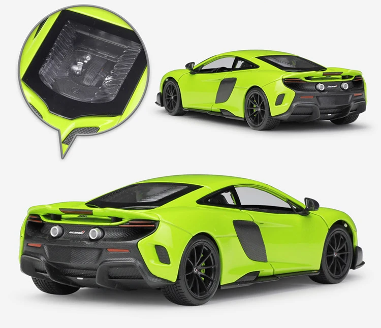 WELLY 1:24 Масштаб литье под давлением автомобиль mlaren 675LT модель симулятора автомобиля металлический спортивный автомобиль сплав игрушка автомобиль для детей Коллекция подарков