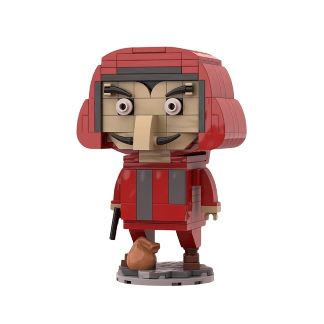 lacasa de papel lego