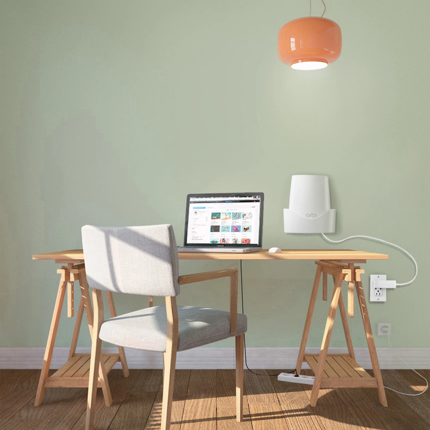 Настенное крепление для NETGEAR ORBI AC2200(RBK23) полностью домашняя сеточная WiFi система, крепкий кронштейн держатель настенный держатель