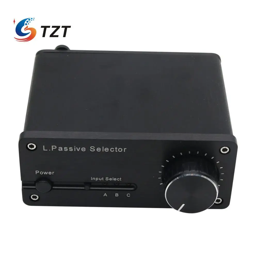 TZT L.HifiSelector Hifi пассивный селектор преусилитель аудио преамп Регулировка