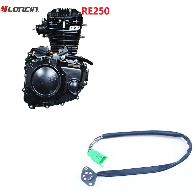 For loncin re250 gear indicator sensor cable neutral 250cc motorcycle LX166FMM accessories