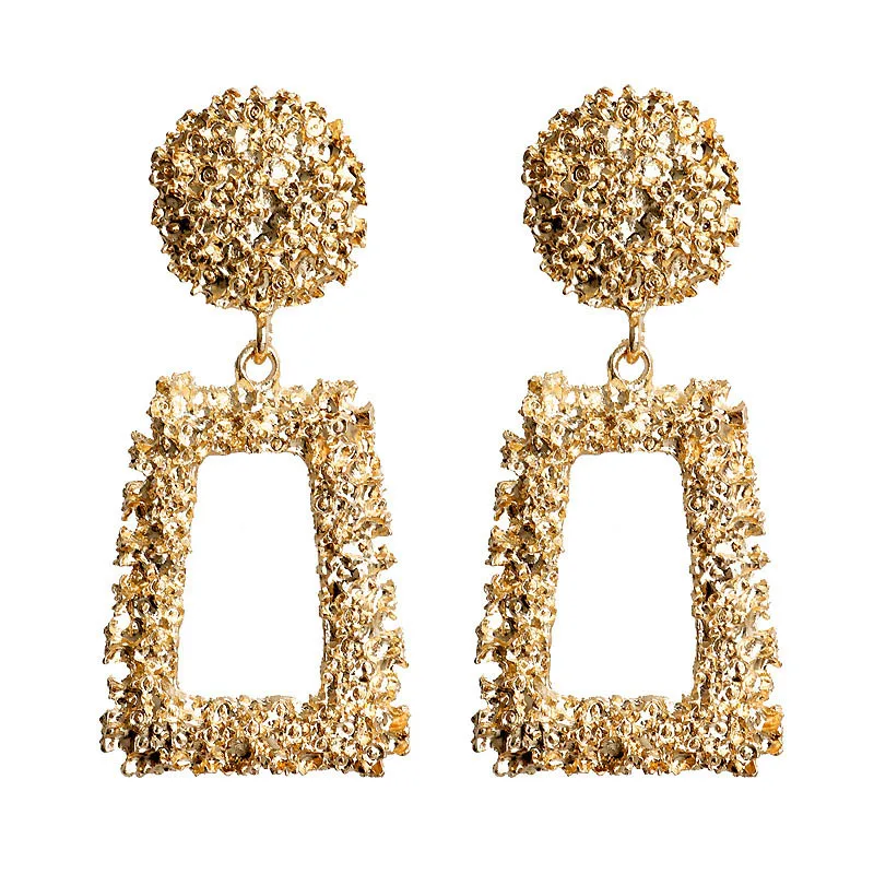 

LEGENSTAR Fashion Big Drop Earrings For Women European Design Geometric Earings Gift For Friend Metal Fashion Jewelry Trend 2019