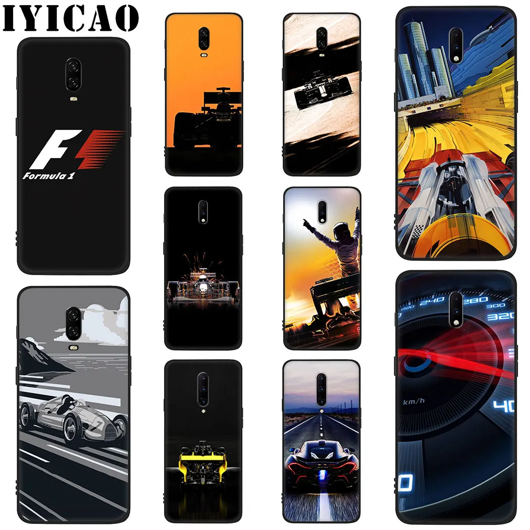 Formula 1 Car Soft Silicone Case for oneplus 5 5t 6 6t 7 Pro TPU Cover |