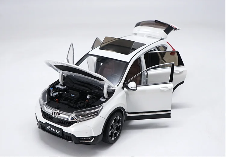 Авторизованный подлинный сплав оттягивающийся 1:18 Honda CRV SUV классические модели игрушек на Рождество/подарок на день рождения, коллекция