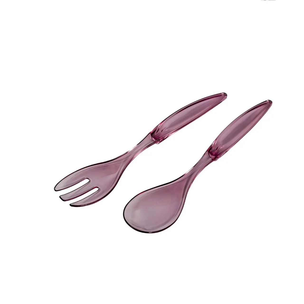 

Acrylic Damson Spoon-Fork