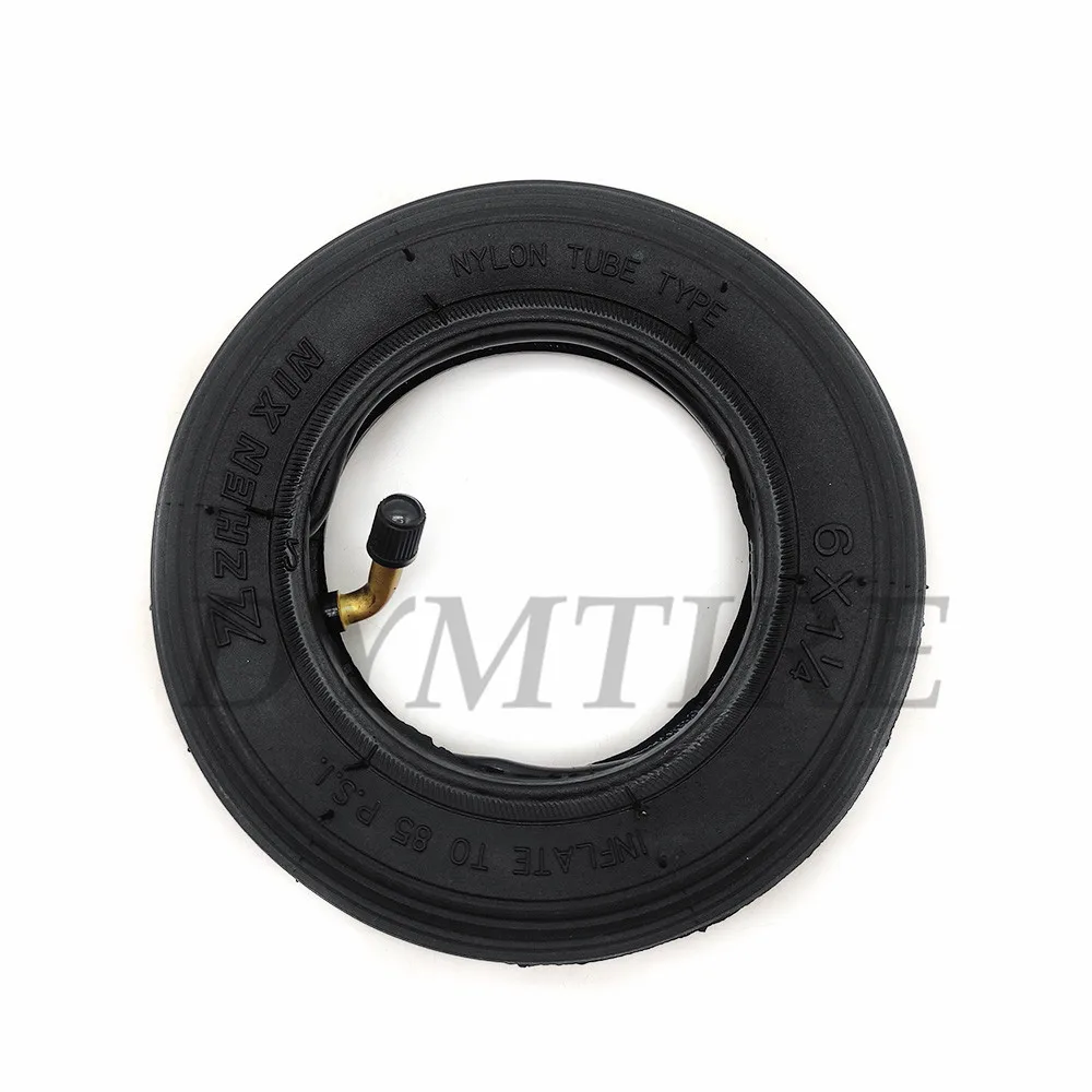 6 Inch 6x1 1/4 Wheel for Mini Gas Electric Scooters Folding E-Bike 6x1.25 Inner Outer Tire