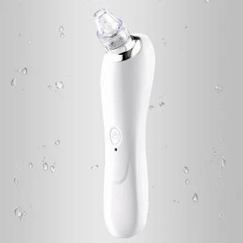 

Beauty apparatus for Blackhead microdermabrasion and acne extraction and electric suction grease Beads Face Suction Remover