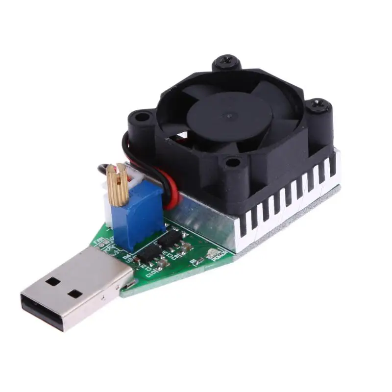 Электронный нагрузочный резистор USB ток тест er разрядка батареи тестовая Емкость