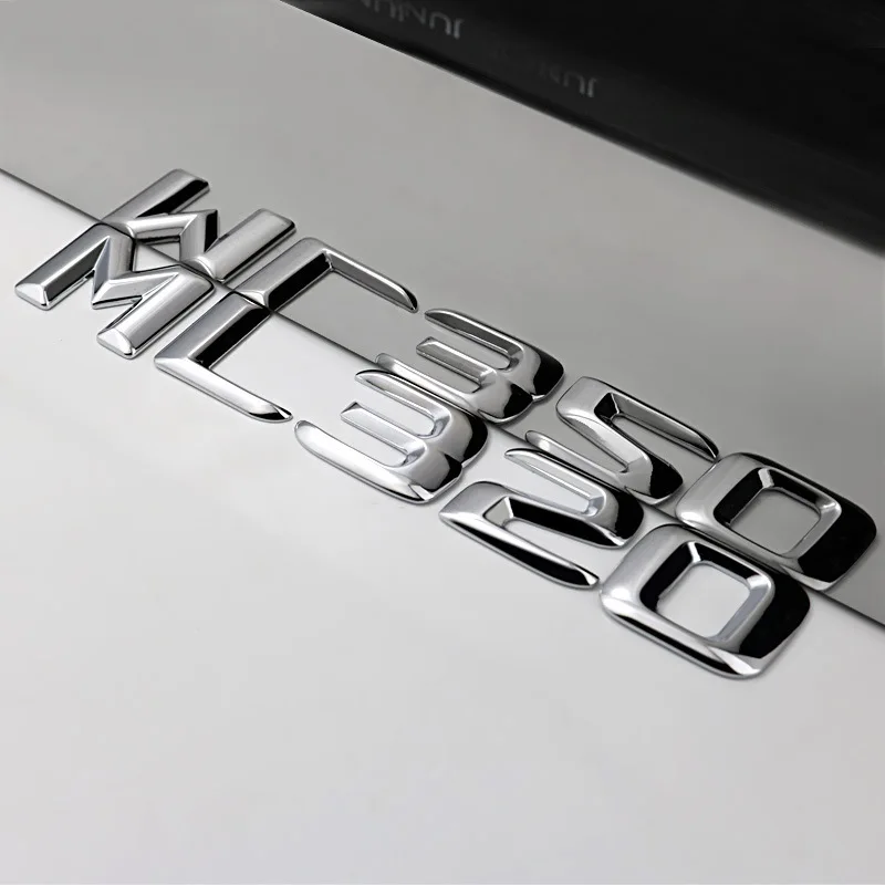 Подходит для Mercedes ML класс логотип автомобиля Ml300 модифицированные ML350 ML400 наклейки на бампер стандартные наклейки на бампер с буквами