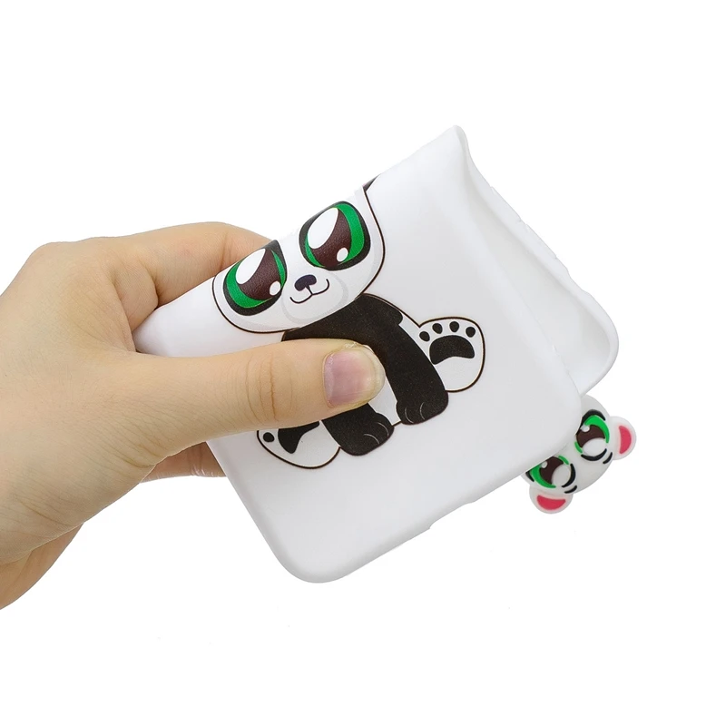 sFor Huawei Mate 30 20 10 Lite Case Silicone Cute 3D Cat Panda TPU Soft Back Cover Case For Huawei Y6 Y7 Y9 Y5 Coque
