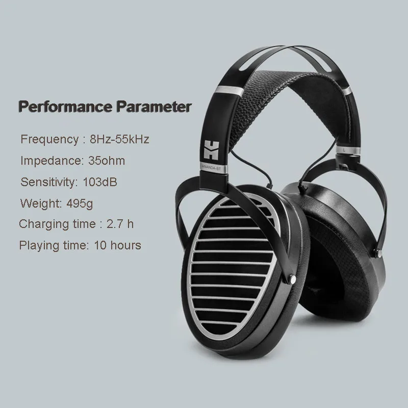 HIFIMAN Ananda Over-Ear Full-Size Planar Magnetic High Fidelity Headphones  Support Bluetooth LDAC