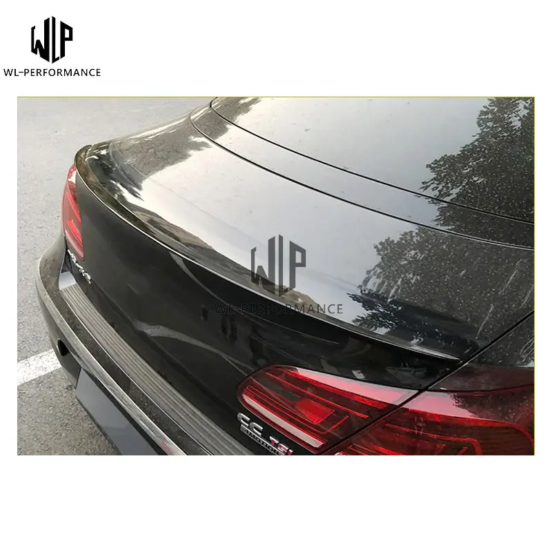CC задний спойлер из углеродного волокна для Volkswagen CC задние крылья багажника спойлер 09-12 для стайлинга автомобилей