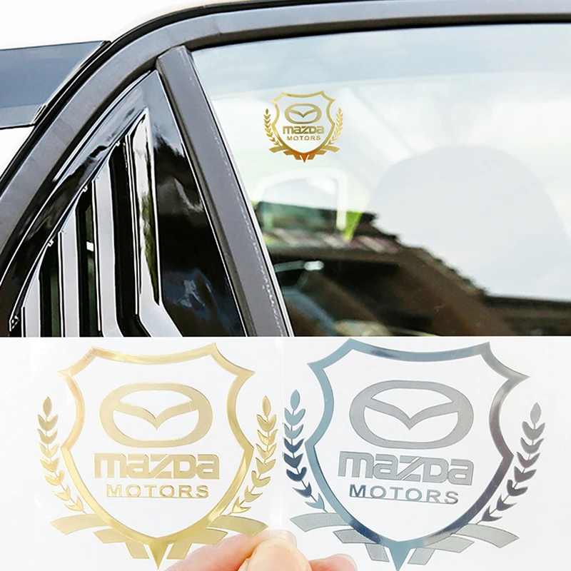 

Car Logo Stylling Rearview Mirror Stickers for Mazdas 5 6 323 626 RX8 7 MX3 MX5 Atenza Axela Automobile Accessories Car Gadgets