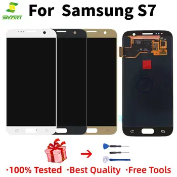 

LCD Replacement For SAMSUNG Galaxy S7 5.1'' Display G930 G930F Touch Screen Digitizer Assembly OLED TFT For Samsung Galaxy S7