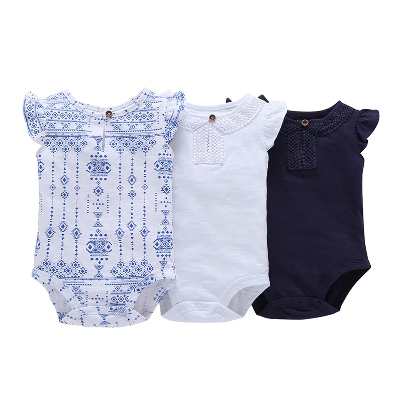 3PCS AS THE PHOTO08 3/4 шт./партия, Детские боди, г. Весенне-осенняя качественная одежда для маленьких девочек мягкий хлопковый комбинезон с длинными рукавами для мальчиков - Цвет: 3PCS AS THE PHOTO08