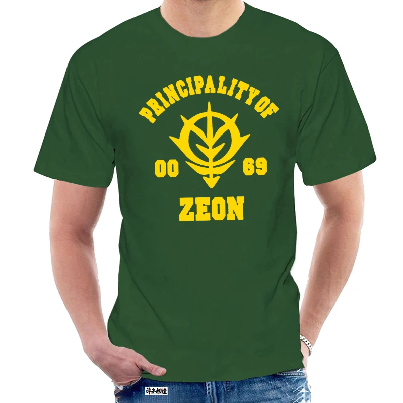 Футболка для косплея Gundam Zeon Fashion Happy Yohe @ 019572 | Мужская одежда