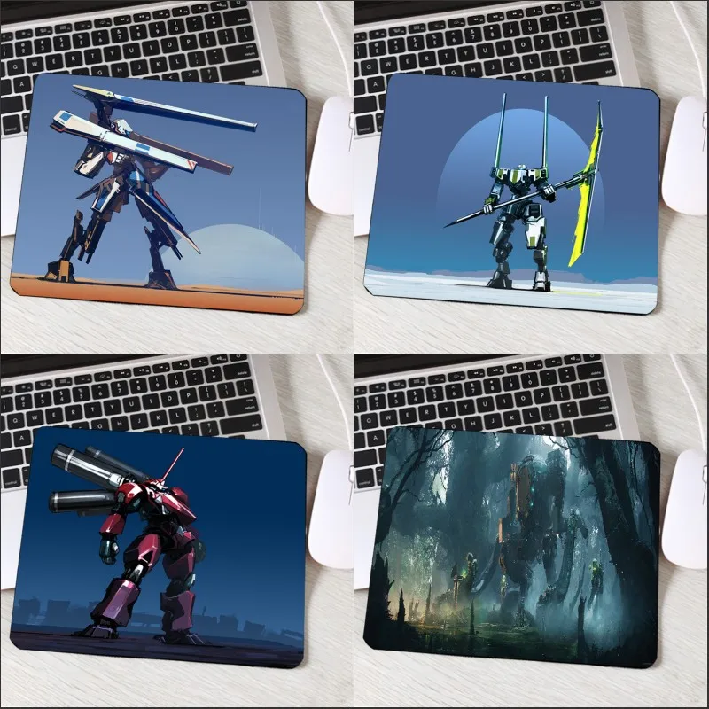 Gundam роботы креативный рисунок изображения Печать Коврик для мыши маленький