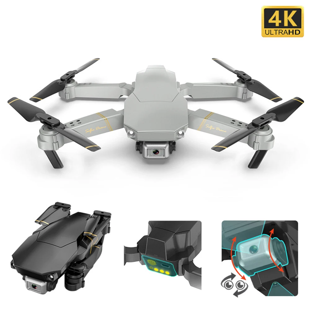 

GD89 WIFI FPV 480P 1080P HD Camera Altitude Hold Mode Foldable RC Drone RTF 634F drone 4k gps rc drone 4K HD Video Recording