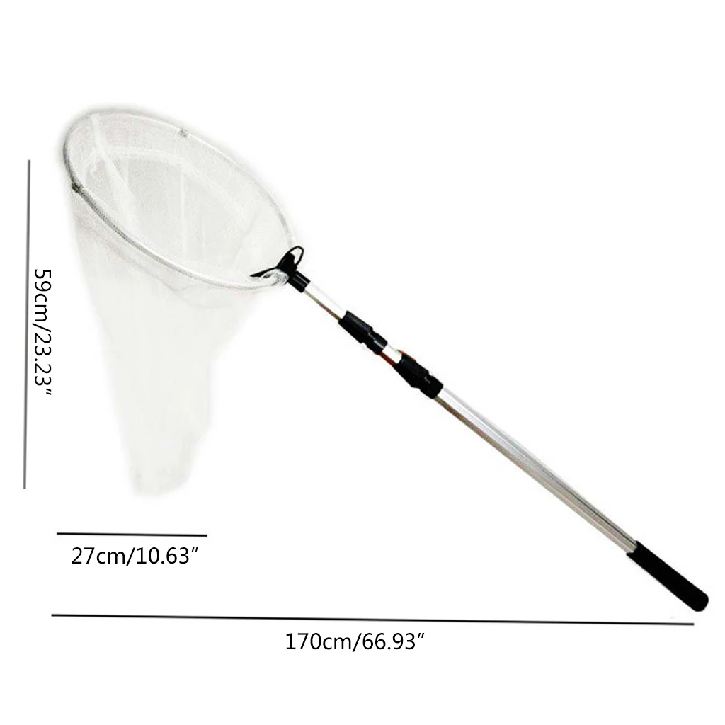 

Aluminum Alloy Telescopic Handle Insect Net Children Catch Butterfly Dragonfly Fish Tadpoles Mesh Kids Outdoor Activity Fishing