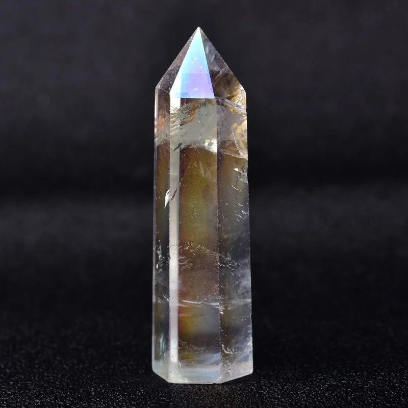 Natural Healing Crystal Point Wand Set – 36 Vibrant Colors of Polished Stone Towers for Energy, Meditation, and Home Décor