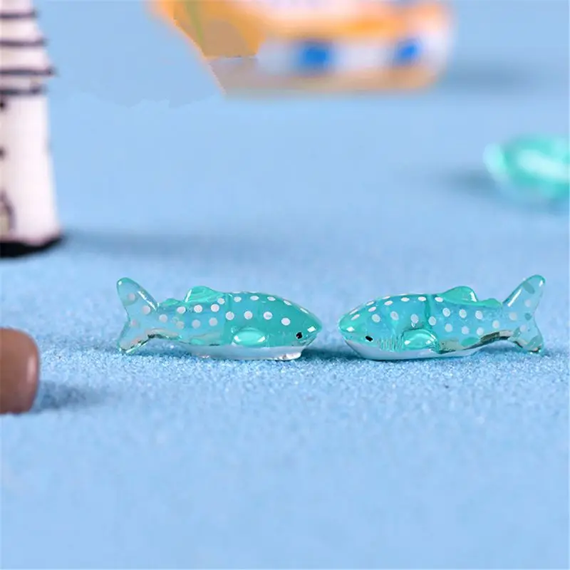 6 шт./лот Мини милая кукла пятно Акула Рыба фигурка миниатюрная Фея действие игрушка P31B