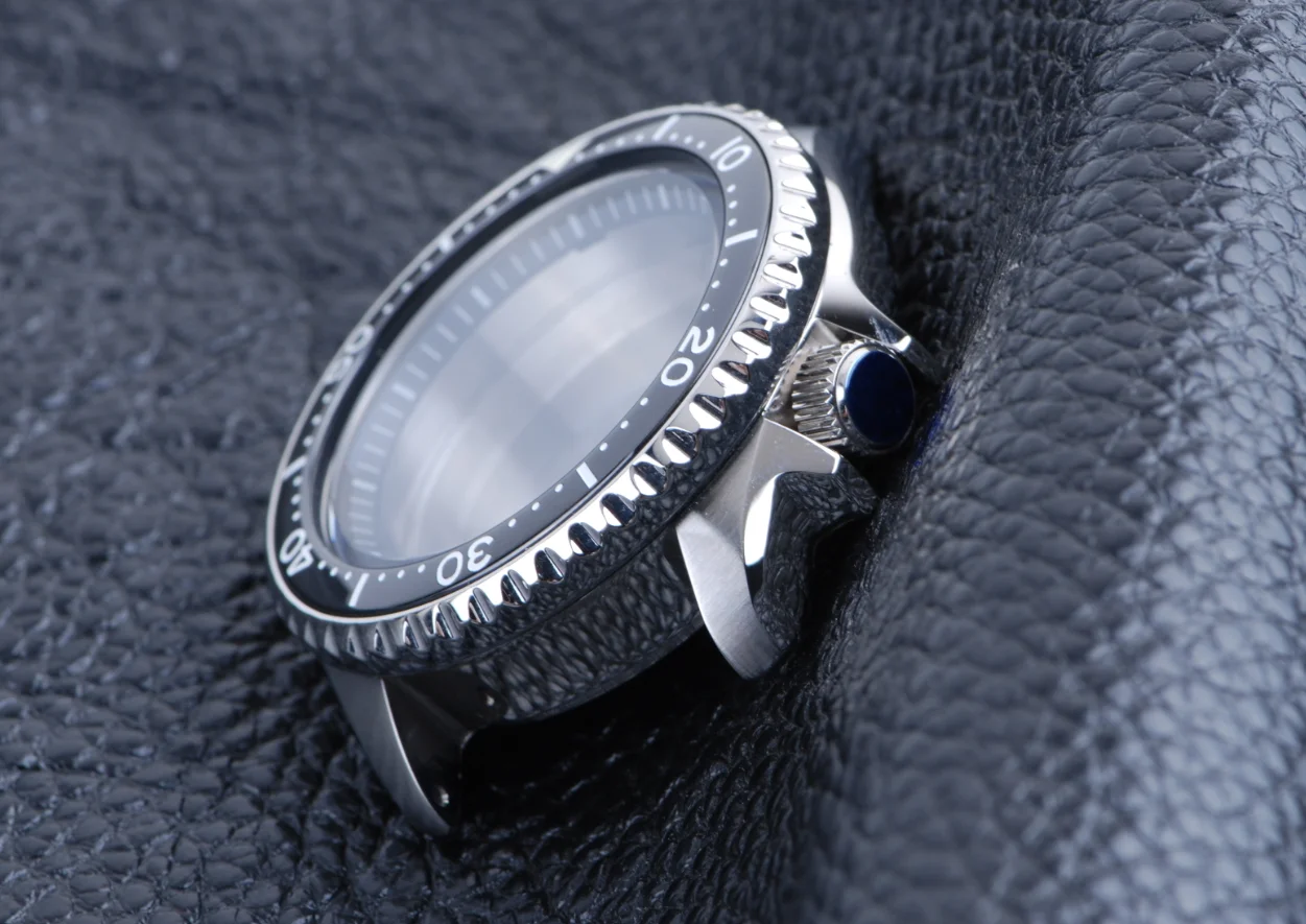 Vetro Zaffiro Acciaio Inossidabile Skx007/009 Nh35A/Nh36A/Sbdx001 Movimento Seiko Modifica Driver Cassa Dell'Orologio Lunetta In Ceramica