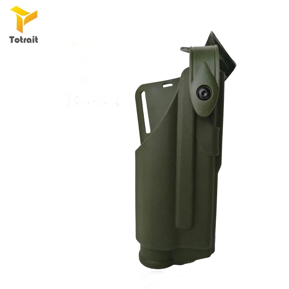 glock green TOtrait тактический охотничий glock17 M9 1911 USP P226 кобура для пистолета с подшипником фонарик для правшей аксессуары для охоты - Цвет: glock green