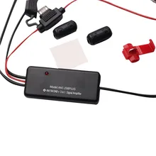 

3-In-1 DAB AM FM Car Antenna Splitter Radio Signal AMP Amplifier Booster Part Car Radio Signal Amplifier