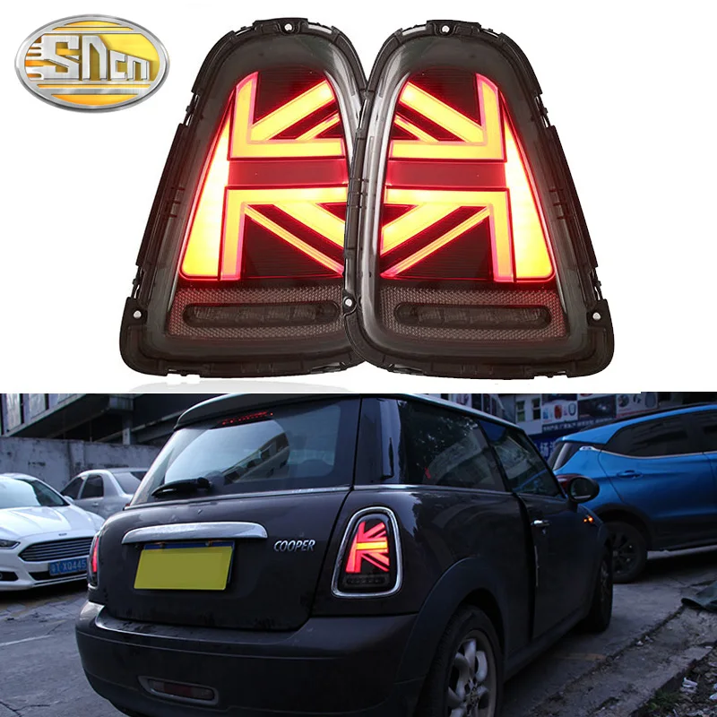 Rear Running Light + Brake Lamp + Reverse + Turn Signal Car LED Tail Light Taillight For Mini Cooper R55 R56 R57 2007 - 2010