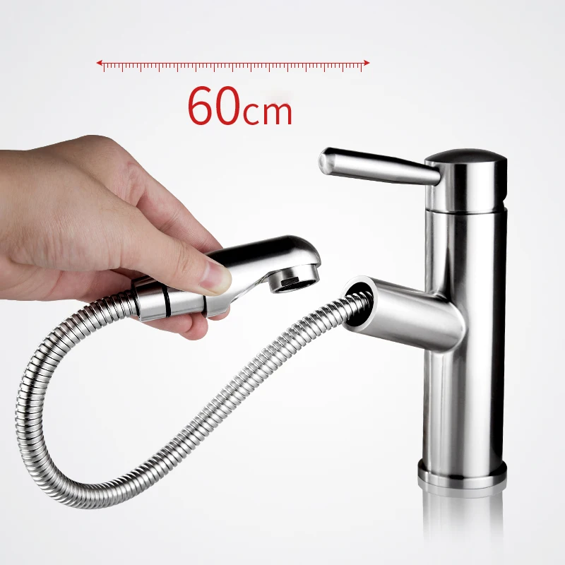 JIAYUN Bar Sink Faucet Stainless steel Bathroom Lavatory Sink Faucet