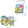 Hahowa Elephant Jigsaw Puzzle Animal Shaped Lion Puzzles For Kids Children 3 Years Games Educational Toys Child Birthday Gift 4