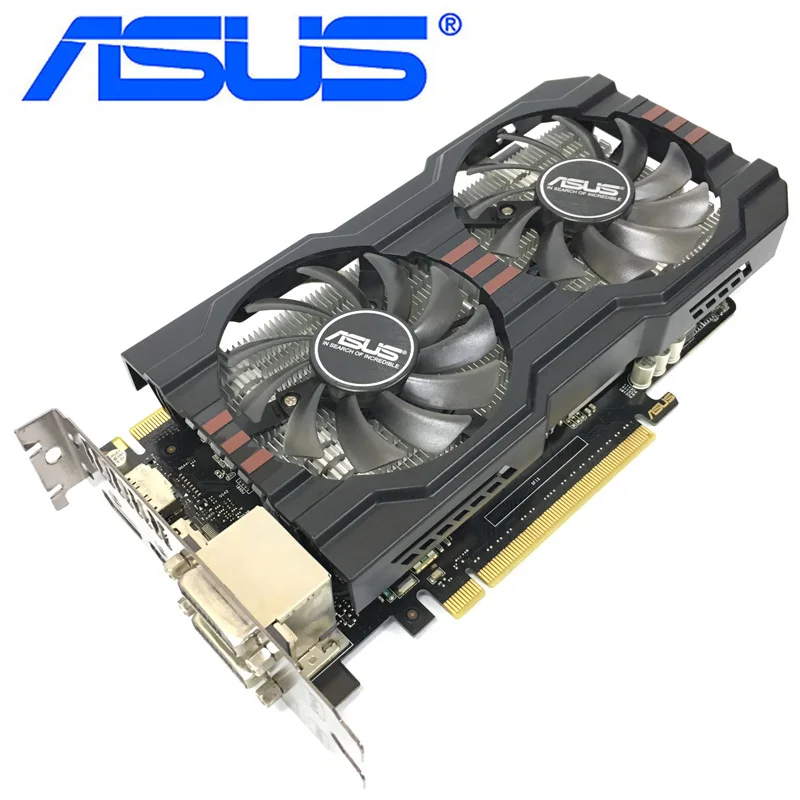 Видеокарта ASUS GTX 660 2GB 192Bit GDDR5, видеокарты для nVIDIA Geforce GTX660, используемые vga-карты прочнее GTX 750 Ti